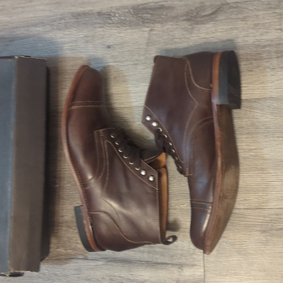 Stacy Adams Madison Cognac Boots - Picture 7 of 9